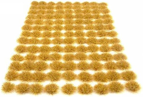 6mm Scrub Grass Tufts x91 Self Adhesive Static Model - Warpainter Scenics