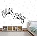 Price comparison product image Game Controllers Gamer Gamepad Joystick Video Gaming Wall Decal/Vinyl Stickers by Inspired Walls