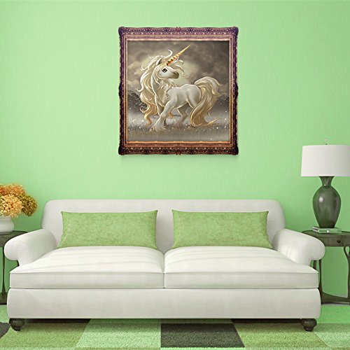 Amazingdeal365 Motiv-Pferd Baby 5D DIY Diamond Stickerei Malerei Kreuzstich für Balkon,Terasse,Café,Kinderzimmer,Wohnzimmer, Schlafzimmer, Arbeitszimmer usw. - 3