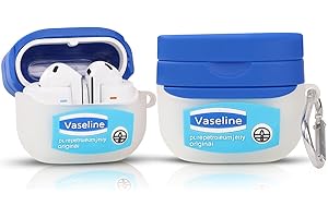 XMBYGY Etui do Samsung Galaxy Buds 3 i Galaxy Buds 3 Pro Earbuds z karabińczykiem, silikonowe ładowanie, odporne na wstrząsy etui ochronne z kreskówkową skórą, dla mężczyzny, kobiety, nastolatka (VSL)