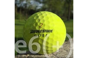 100 BRIDGESTONE E6(+) JAUNE BALLES DE GOLF RÉCUPÉRATION / LAKE BALLS - QUALITÉ AAAA / AAA (PEARL / A GRADE)