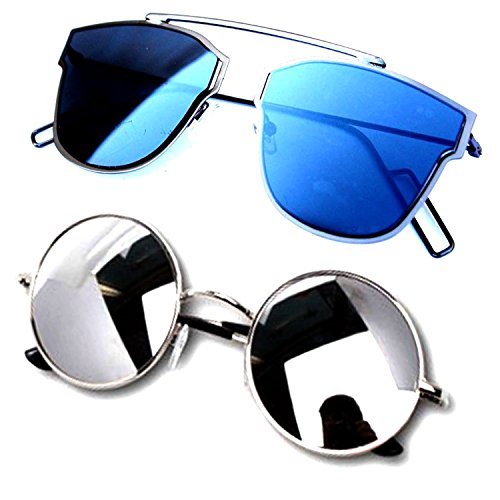 Y&S Wayfarer Cateye Girls Sunglasses Combo(Desbm-Rdssm| 55| Blue) RS.399 (84.00% Off) - Amazon