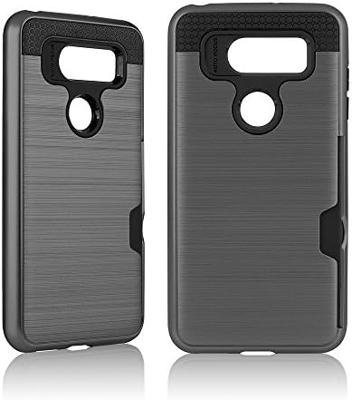 LG V30 Non-Slip Case Zapro Deutschland – Quality Controlled with a compartment for storing Cards | Metal Look | Anti-scratch | Robust | Stylish Designs | Various Colours
