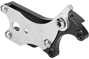 DOJR Bicycle Disc Brake Adapter Converter, Bicycle Disc Brake Conversion Seat Easy Installation Aluminum Alloy for Bicycle Modification