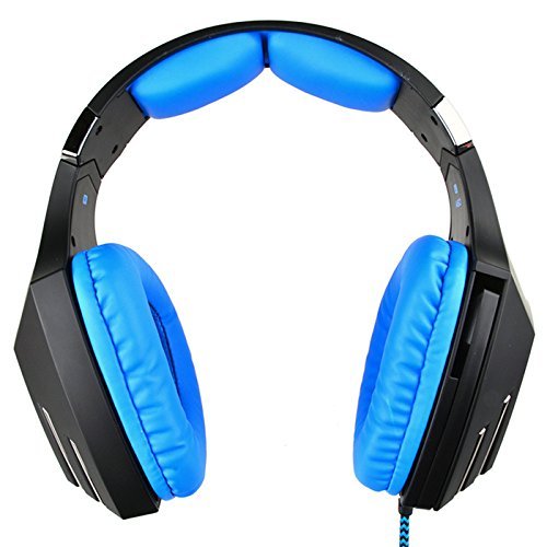 Auriculares Gaming de diadema   SADES A60 7 1 Sonido envolvente est  reo Cascos gaming USB con micr  fono para PC Luz LED