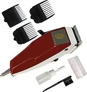 JUTEK Heavy Duty Professional Hair & Bearc Trimmer For Men Skin Care Tool RF-666 F-Y-C Hair Trimmer, Beard Trimmer Electric Hair Clipper Corded Trimmer for Men, 1.5 m Long Wire and Adjustable Beard Hair Trimmer Kit