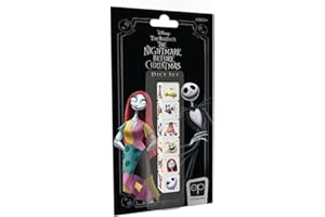 USAOPOLY Nightmare Before Christmas Dice Set | Officially Licensed 6-Sided Dice Multicolor