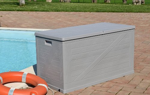 Toomax Kissenbox Multibox Wood 420, Grau - 6