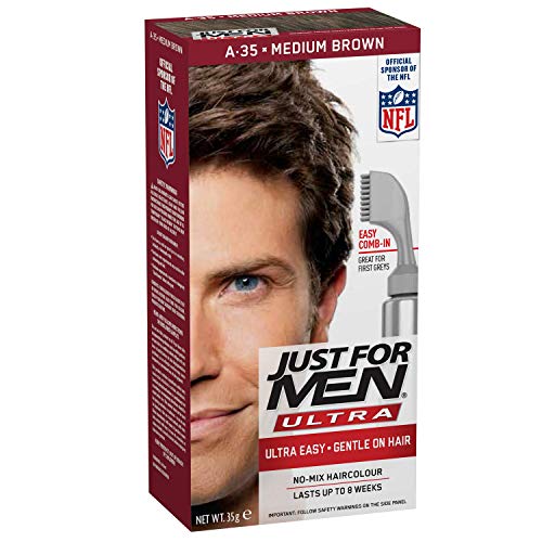 Just For Men AutoStop Ultra Foolproof Haircolour Medium Brown (A35)