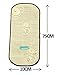 Summer Carts Mats Stroller Flax Mats Liner for Stroller,Green-Single Ho