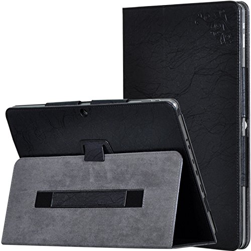 Chuwi Hi13 Tablet PC hülle, IVSO hochwertiges PU Leder Etui hülle Tasche Case – mit Standfunktion, super 360° Anti-Wrestling, ist für Chuwi Hi13 Tablet-PC perfekt geeignet (Schwarz) - 9