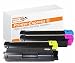 Produktbild 4x Printer-Express Super XL Toner ersetzt TK-580K, TK-580BK,TK-580C, TK-580CY,TK-580M, TK-580MA, TK-580Y, TK-580YE,TK580 für Kyocera Mita FS-C5150 DN, FSC5150, FS-C 5150DN Drucker