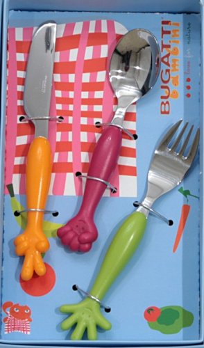 Bugatti Kinder-Besteck Set SWEET HOME 3-teilig