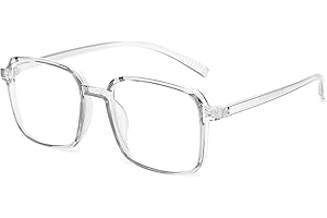 GAINX Blue Cut Glasses For Eye Protection From Laptop Computer Mobile TV with Anti-Glare and UV Protection (Unisex | Free Siz