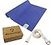 Produktbild Yogaset : Yogamatte aus PVC 183x61x0,3cm (blau) inklusive Baumwoll - Yogagurt und Korkblock