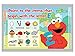 Sesame Street Table Topper Disposable Stick-on Placemats with Reusable Pop-up Travel Case, 50-Count