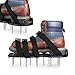 Produktbild Rasenlüfter Schuhe, Tacklife GAS1A 4 Riemen Rasenbelüfter-Nagelschuhe, 30cm lange Sohlen, 5,5cm lange Nägel, 4 einstellbare Riemen mit Metallschnallen, universelle Größe,für gesünderen Rasen