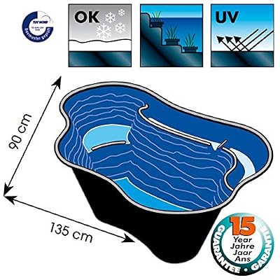 Ubbink Bassin préformé Calmus 145/220 L 1060349