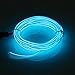 Produktbild MASUNN 2M Einzelne Farbe 5V USB Flexible Neon El Wire Licht Dance Party Dekor Light-Blau