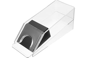 Toyvian Distributeur de Cartes en Acrylique Transparent, MéLangeur Automatique pour Jeux de Cartes Outil Pratique pour Jeux Poker Et Autres de SociéTé Outil de Distribution Facile