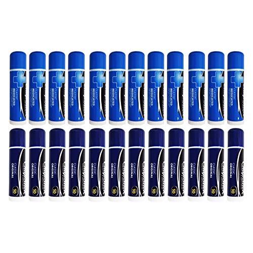 Chapstick - Bálsamo de labios mezclado con sabores, clásico medicado clásico original