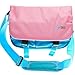 Produktbild Ultimateaddons Kinder Jungen Mädchen Messenger Tragetasche Lagerung Tasche kompatibel mit Amazonas Fire HD Kinder Edition - Rosa/Türkis