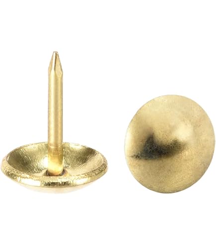 500 Pièces Clous De Tapissier, Basicon Robuste 17X11 MM