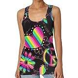 Material: esta camiseta sin mangas está hecha de 100% poliéster y spandex. Respetuoso con la piel, ligero y cómodo contra la piel.
