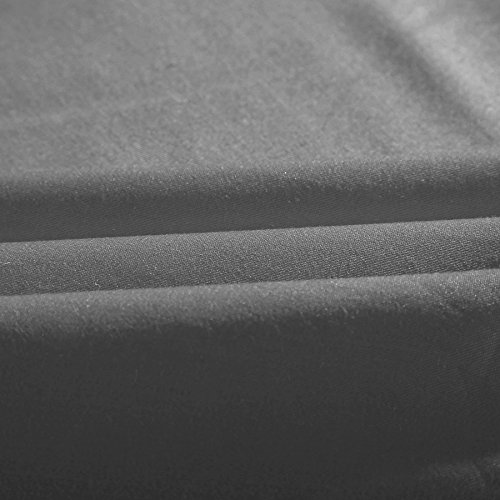 WOLTU BW5002dgr Tagesdecke Bettüberwurf Sofaüberwurf , Betttuch Bettlaken ohne Gummizug , Decken Überwurf Plaid , 100% Baumwolle , 210×240 cm , Dunkelgrau - 5