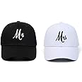 JIAHUA Letter M Embroidered Dad Hat Unisex Cotton Baseball Cap