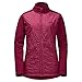Produktbild Jack Wolfskin 1203781-2501 Caribou Crossing Altis Damen Jacke absolut winddicht, dark ruby, L