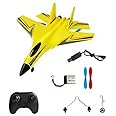 AWH Aquard Duck RC Airplane - Multi-Directional Remote Control Plane with Smart Gyroscope, Anti-Collision Silicone Nose RC Plane, Long Battery RC Glider for Kids and Adults (Yellow)