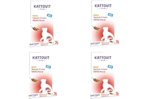 Kattovit Special Cream Rene Renale con Pollo | Confezione da 4 | 4 x 6 x 15 g | Alimento complementare per gatti adulti | Completamente privo di zuccheri, coloranti e conservanti