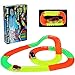 Produktbild Car Track mit 2 LED Race Cars Spielzeug 220 Stück Flexible Variable Track Set Glow in the Dark für Kinder