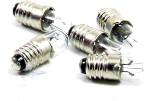 POPESQ® 5 pz. x Lampadina E5.5 Lampadina 12V 50mA #A4600