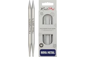 KnitPro - Nova Metal (7,00 mm) Punte a Maglia Intercambiabile - 1 unità