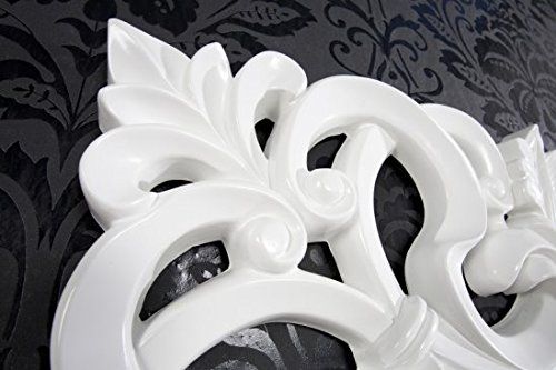 Opulenter Barock Spiegel VENICE weiss antik Wandspiegel - 4