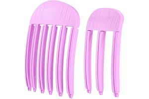 NHQZ Clip Del Volume Della Radice - Clip Della Radice Del Volume 'arricciatura | Clip Del Volume Per Radici | Volume Della Radice Dei Capelli | Pettine Per Radici Volume Dei Capelli Ricci(rosa scuro)