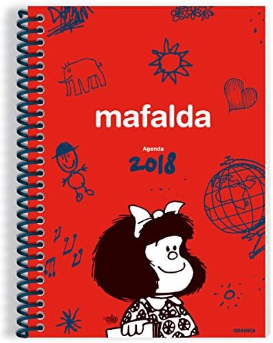 Granica Mafalda – Agenda anillada 2018, Red