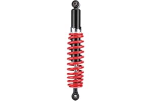 ESENLONG Amortisseur, Suspension de Jambe 350Mm/13.8In Amortisseur Arrière Universal Fit Fordune Buggy Quad Dirt Bike ATV 1PC Suspension à Ressort Oscillant…