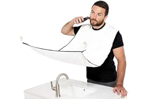 Sobeta Tablier à barbe pour attraper les poils au moment du rasage