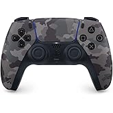 PlayStation - Mando Inalámbrico DualSense Grey Camo | Mando Original para PS5 con Retroalimentación Háptica y gatillos Adapta