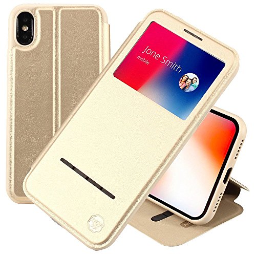 iPhone X Custodia Folio Case by Nouske