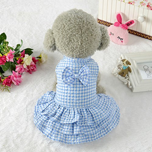 Idepet-Cat-Dog-Clothes-Sleeveless-Plaid-Tartan-Pet-Dress-Puppy-Cat-Princess-Tutu-Dress-Bow-Bubble-Skirt-Doggie-Vest-Shirts-Dog-Costumes-Apparel-For-Spring-Summer