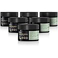 Baylis & Harding Goodness Oud, Cedar & Amber Natural Oils, Salt, Apricot and Olive Stones Scrub, 450 g (Pack of 6) - Vegan Friendly