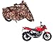 Auto Pearl Premium Quality - 100% Water Proof Jungle Print Bike Body Cover With Mirror Pockets, Buckle Belt, Carry Bag For - Bajaj Pulsar 135 LS RS.899.00