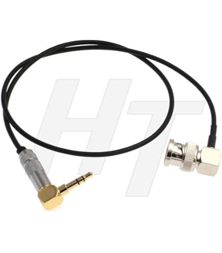3,5 mm auf Dual Mini XLR Kabel, Dual Mini XLR Buchse auf 3,5 mm TRS Stecker, Y Audiokabel für Kamera, SLR Kamera, Mikrofon (50 cm