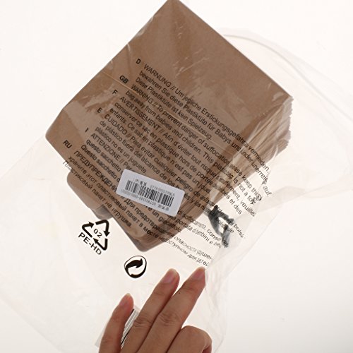 Phenovo 50x CD DVD cdr Krafthülsen Envenlope Verpackung Scheibe Papier tüten - 3