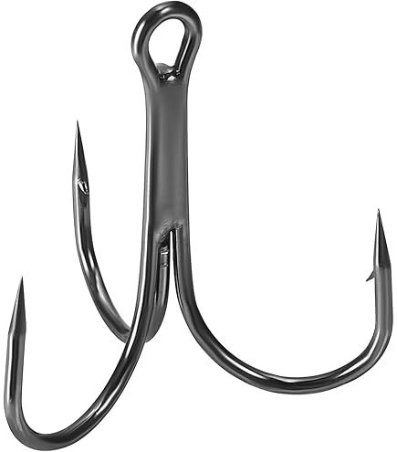 BKK Raptor-Z Hameçon triple sans ardillon 2/0