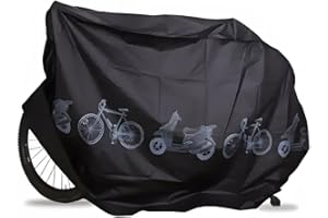 GXGM Telo per Bicicletta, Copertura per Bicicletta Impermeabile, Copertura Protettiva per Bicicletta, telone per Bicicletta per riporre, Copertura Antipolvere, Antipioggia, Protezione UV
